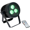 Eurolite LED IP PAR 3x9W SCL Spot DMX LED efektový reflektor Počet LED: 3 9 W čierna; 51914235