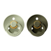Colour cumliky z prirodneho kaucuku 2ks - velkost 1 - Sage / Hunter Green