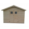 Záhradný drevený domček 2,7x2,7m, (16mm) s oknami, MURCIA, na nářadí (Záhradný drevený domček MURCIA (16mm) s oknami, rozmer 2,7 x 2,7m, v.2,2m)