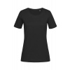 Dámske tričko STEDMAN Lux Fitted - Crew neck, opal Black Opal čierna, M