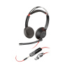 Poly Blackwire 5220 náhlavní souprava, 3.5 mm jack + USB-C/A adaptér, stereo