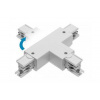 GTV T-konektor pro 3fázové kolejnicové vedení X-RAIL, 166x101 mm, nastavit