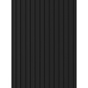 Mexen Lam-F, akustické stenové lamely 275 × 31,5 cm, filc 6 mm, čierna lesklá, S105-275317-2812-055
