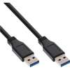 InLine 35203 USB kábel USB 3.2 Gen 1 (3.1 Gen 1) 0,3 m USB A Mini-USB B Čierna (35203)