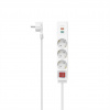 HAMA 223185 predlžovací prívod, 3x zásuvka schuko, USB-C PD USB-A QC 18 W, 1,4