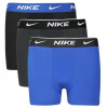Nike Cotton Boxer Brief 3 Pack Boys Black/Blue 11-12