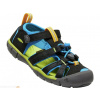 Keen Seacamp II CNX Children black/brilliant blue dětské outdoorové sandály i do vody - 24 EUR
