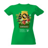 Tričko s potlačou Kunratická Jamparáda / Green dámské Středně zelená S