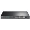 TP-Link TL-SG1218MP Switch 16x GLAN PoE+ 2x GLAN 2x SFP 19