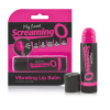 My Secret Screaming O Vibrating Lip Balm – vibrátor v tvare rúžu (pink-čierny)