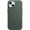 Apple iPhone 15 FineWoven Case with MagSafe - Evergreen MT3J3ZM/A