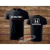 Pánske tričko s motívom Honda Civic 2 čierne S