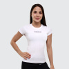 GymBeam Dámske tričko FIT White XS