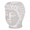 Autronic Budha - betónová hlava, svietnik, farba šedá SC1035