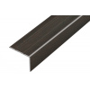 AP5 schodová lišta samolepiaca ACARA, hliník + fólia wenge, 20 mm, 2,7 m