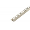 SP2 ukončovacia lišta L, STANDARD, hliník elox titán, 11 mm, 2,5 m