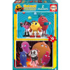 Detské puzzle Pac-Man Educa 2x48 dielov 16159 farebné