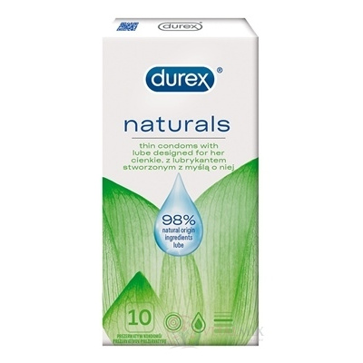 DUREX Naturals kondóm 10 ks