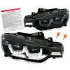 BMW 3 F30 LED svetlomety RINGI denné DRL