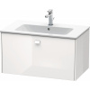 DURAVIT Brioso závesná skrinka pod umývadlo, 1 zásuvka, 820 x 479 x 442 mm, biela vysoký lesk, BR400202222