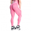 Better Bodies CURVE SCRUNCH LEGGINGS HOT PINK MELANGE – legíny Better Bodies ružové Velikost: S