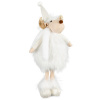 ArtFir Vianočný sob DOLL 119 | biela/zlatá 19 x 13 x 42 cm