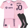 Basketbalová súprava - Messi 10 futbalový outfit s Inter Miami 152 Gaiters (Messi 10 futbalový outfit s Inter Miami 152 Gaiters)