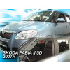 Deflektory - Škoda Fabia II 2007-2014 (predné)