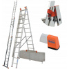 Rebrík - Krause Tribolo Ladder 3x10 129765 7,65 m na schody (Rebrík - Krause Tribolo Ladder 3x10 129765 7,65 m na schody)