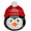 Vianočný Dekorovaný Tanier Vianoce PINGUIN Dezertný Tanierik