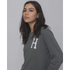 dámske tričko HUF PREY CLASSIC H LS RELAX TEE Charcoal S
