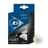 DUNLOP Fort Tournament 40+ *** ITTF (6 ks) biely (VÝPREDAJ)