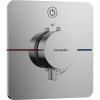 HANSGROHE ShowerSelect Comfort Q termostat pod omietku pre 1 spotrebič, chróm, 15581000