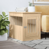 vidaXL Nábytková prepravka pre psa dub sonoma 55x80x68 cm kompoz.drevo 838325