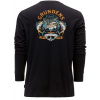 Grundéns Tričko Tuna Tattoo LS T-Shirt Black - XXL