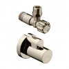 Hansgrohe Rohové ventily - Rohový ventil s krytkou, kefovaný nikel 13954820