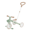 GLOBBER Trojkolka LEARNING TRIKE 3v1 PLUS ECOLOGIC, pistáciová