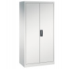Kancelárska skriňa Acurado, krídlové dvere, 930 x 500 x 1950 mm, bledosivá