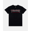 Thrasher tričko SLASH - Black Veľkosť: S