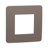 Rámček Schneider Electric Nová Unica Color NU280216 Chocolate/biely