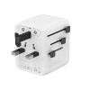 Canyon OnTour 20, univerzálny cestovný adaptér pre 200 krajín, 20W, 2x USB-C / 1x USB-A CNS-TA20W1005W