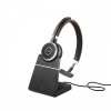 Jabra Evolve 65 MS Mono Slúchadlá s mikrofónom Káblový a bezdrôtový Pres hlavu Kancelária / call centrum Micro-USB Bluetooth Čierna (6593-823-399)