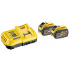 Dewalt DCB118X2 FlexVolt Sada 2 x Akumulátor 9,0 Ah a rýchlonabíjačka DCB118