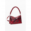 Dámská kabelka DESIGUAL GLOW RED DORTMUND 3.0 Červená velikost U