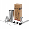 Sada barmanských doplnkov výrobcu nápojov 6 el. (Shaker 750 ml Bartender Set, 6 prvkov)