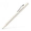 Guľôčkové pero, 0,7 mm, stláčací mechanizmus, telo pera: biela, FABER-CASTELLG 