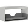 Mexen Box-A korpus skrinky pod umývadlo 90 cm, 1 zásuvka, sivý mat - 91AX0-0900-470-1-62