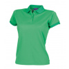Henbury Dámske funkčné Polo tričko H476 Kelly Green L