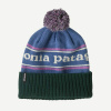 Patagonia Čepice Powder Town Beanie - Fitz Roy Stripe Knit - Park Stripe: Barnacle Blue