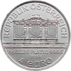 Platinová investičná minca Wiener Philharmoniker 1/25 Oz